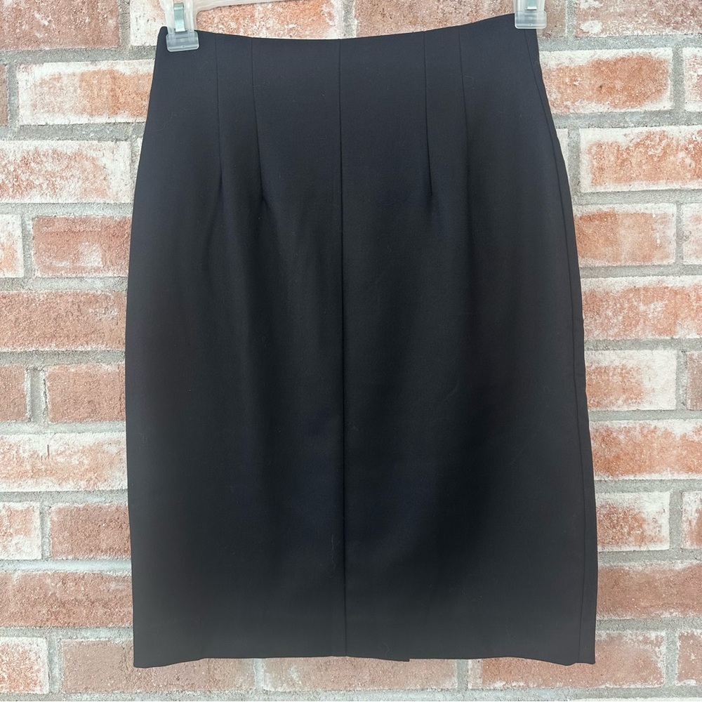Trina Turk Pencil Skirt Women’s 2 Zip Up Professional Business Office Black